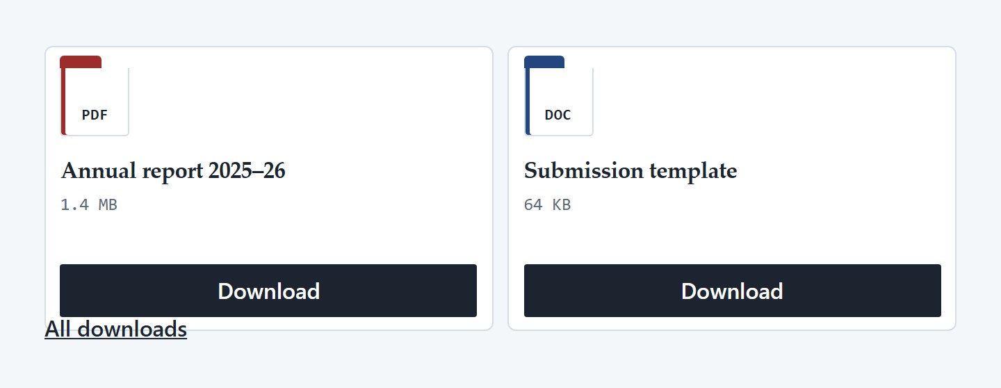 Latest-downloads block — cards